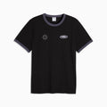 FUTURE.PUMA.ARCHIVE Ringer Tee Unisex - PUMA Black - front on white background