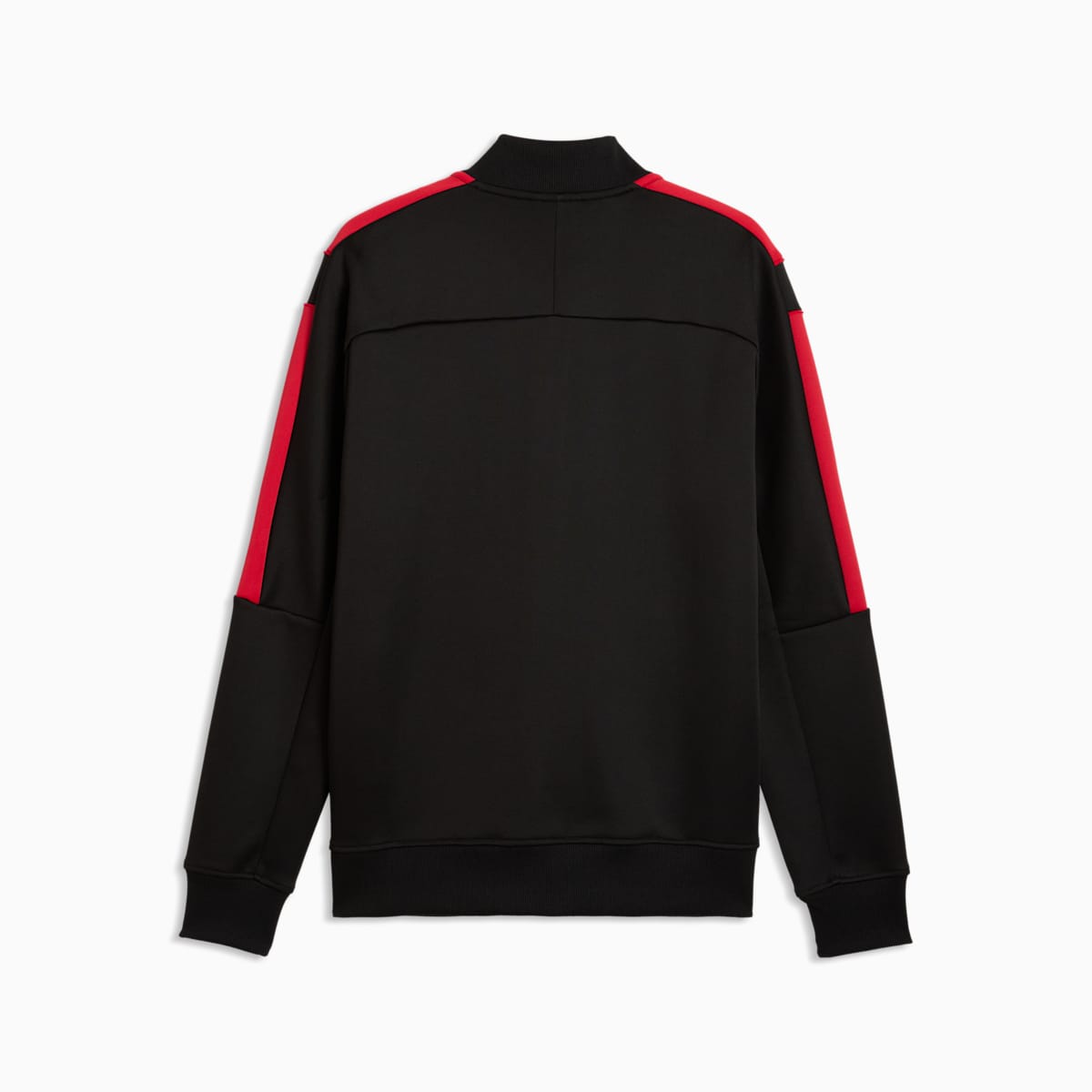 Scuderia Ferrari Men's T7 Track jacket - PUMA Black - back on white background