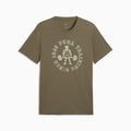 Graphics Training Tee Men - Loden Green front view
