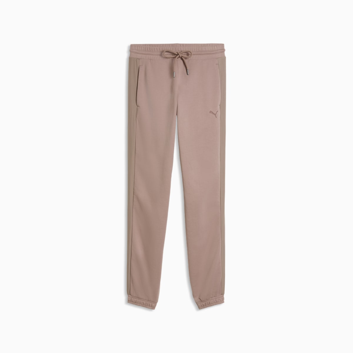 HER Comfort High-Waist Sweatpants Women - Sandstone front view