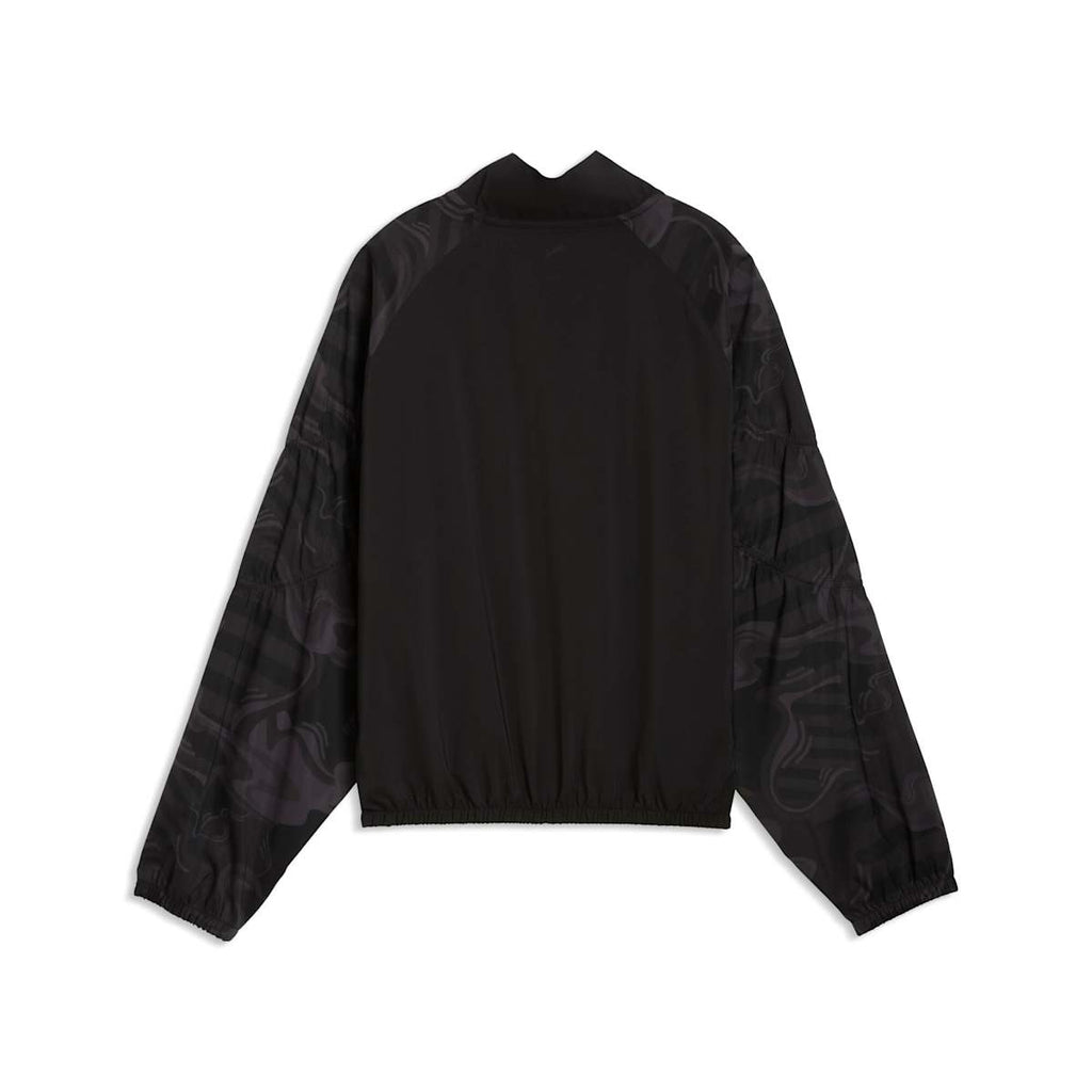 PUMA League Woven Jacket Women - PUMA Black back view
