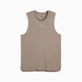 Polera sin mangas PUMA x HYROX CLOUDSPUN para hombre - Mouse Gray - front on white background
