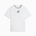 MID 90s Relaxed Back Graphic Tee Youth - PUMA White - front on white background
