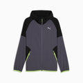 PWRTRAIN Stretch Woven Full-Zip Jacket Men - Galactic Gray - front on white background