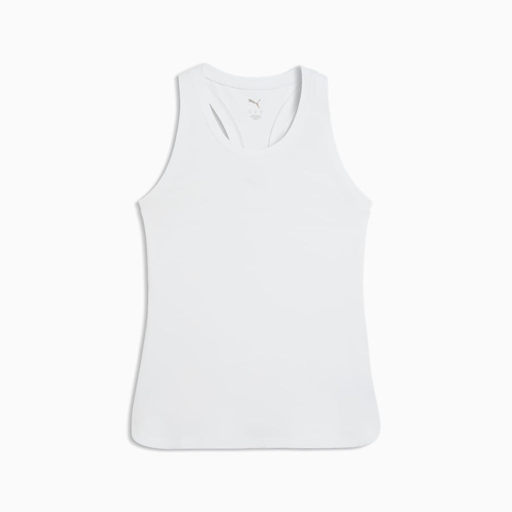 CLOUDSPUN Racerback Tank Women - PUMA White front view