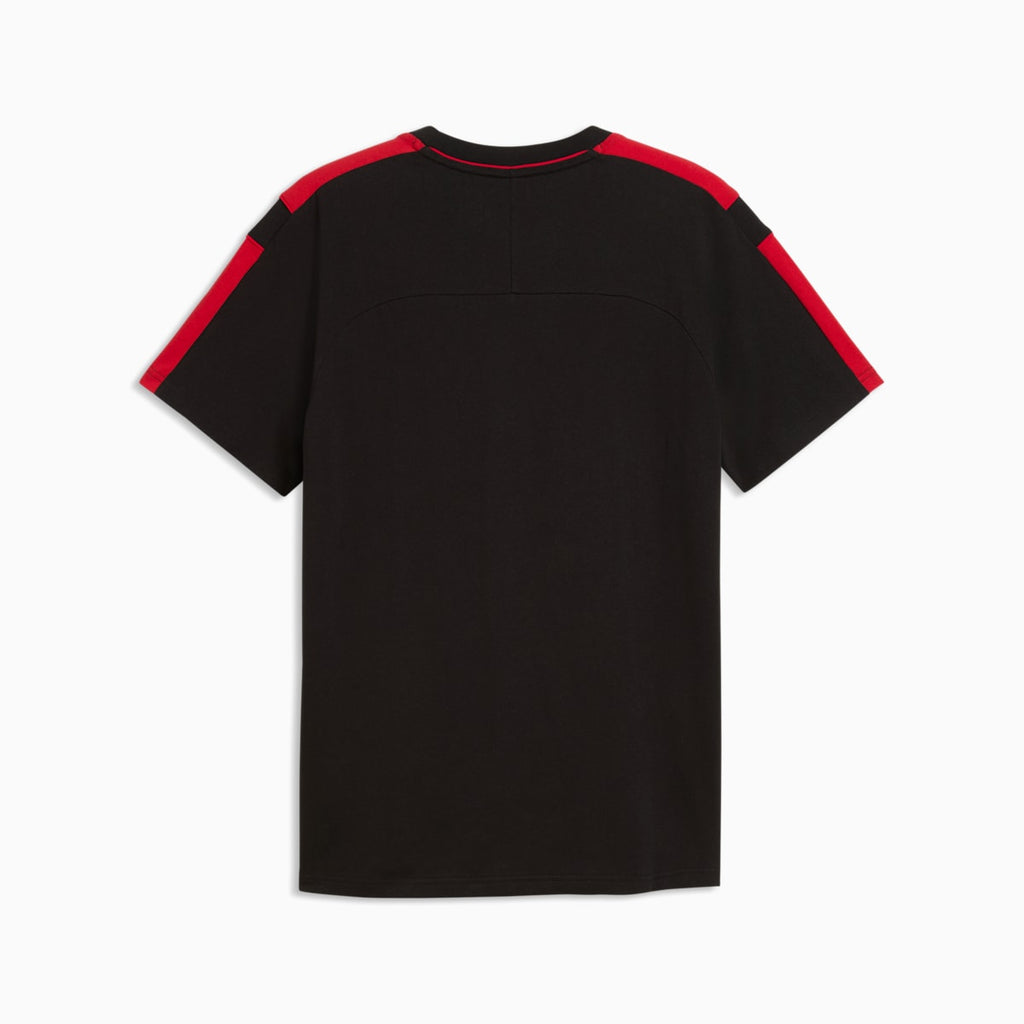 Ferrari MT7 Tee Men - PUMA Black - back on white background
