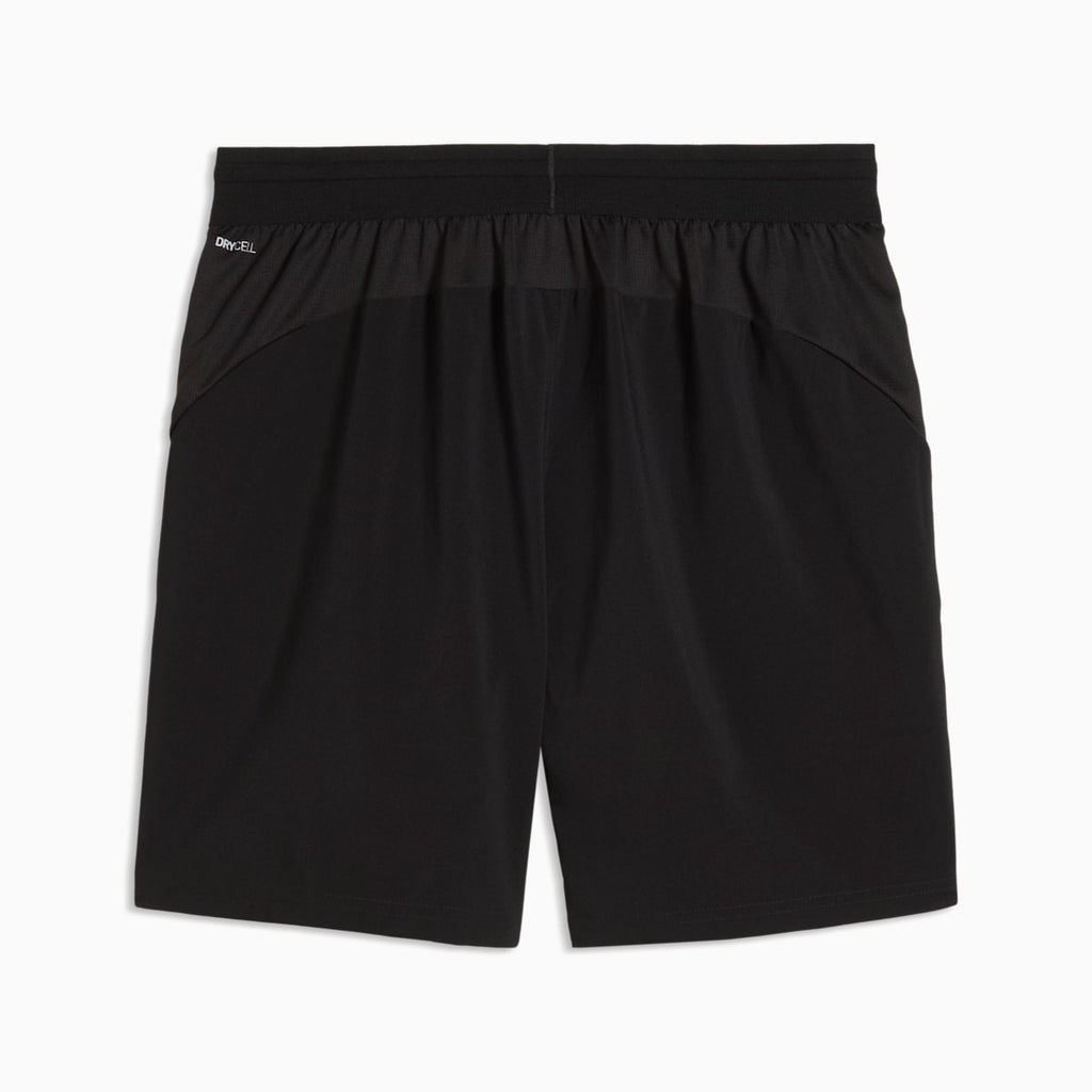 PWRTRAIN 7" Woven Shorts Men - PUMA Black - back on white background