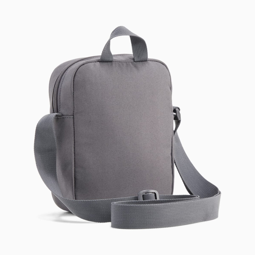 PUMA FUNDAMENTAL Portable 2L Shoulder Bag - Moody Gray - Back view