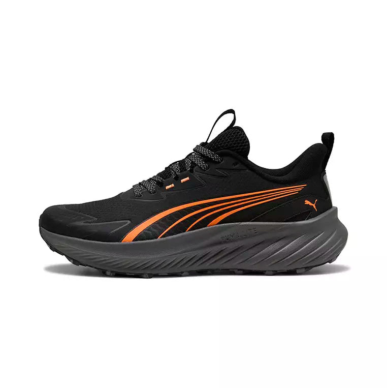 PUMA Pounce Lite 2 Trail Running Shoes-PUMA Black-Fluro Orange Pes