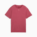 CLOUDSPUN TEE - REG Port Heather front view