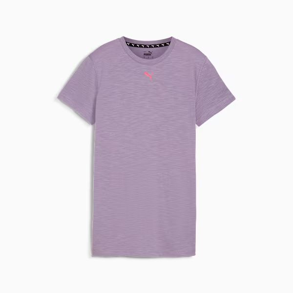 Women's Graphic Concept Tee Pale Plum front view