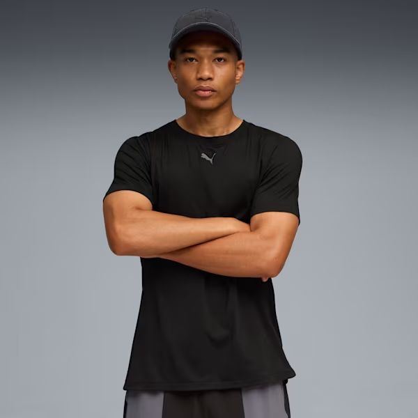 CLOUDSPUN Tee Men - PUMA Black model view