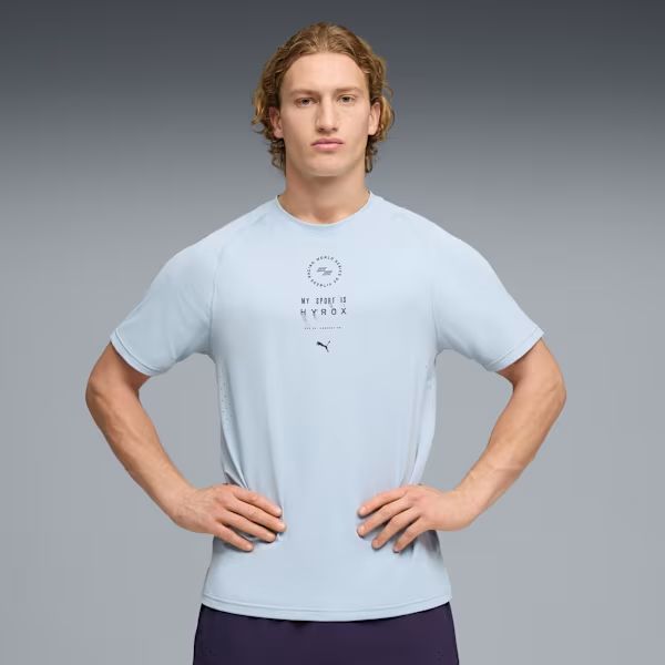 PUMA x HYROX DRYELITE Training Tee Men - Lucite model view