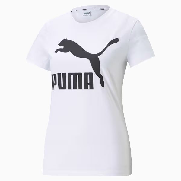 Classics Logo Tee White front view