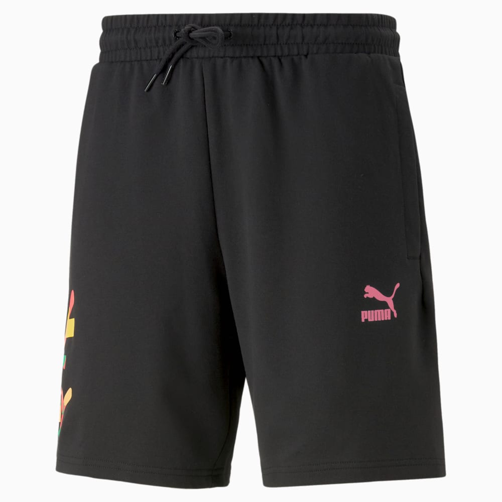 PUMA Worldwide 8-Inch Shorts Men - PUMA Black back view