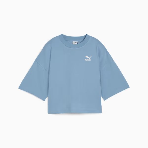 BETTER CLASSICS Oversized Tee Zen Blue front view