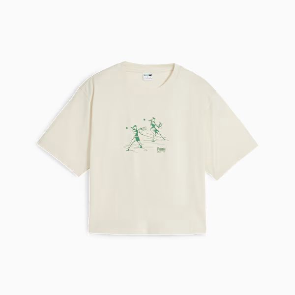 TEAM Relaxed Tee Alpine Snow front view