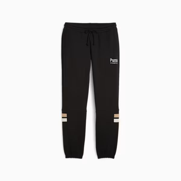 TEAM Sweatpants TR Black front view