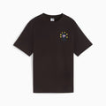 DOWNTOWN Relaxed Graphic Tee Black front view
