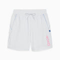 X PLAYSTATION Shorts 6" WV Silver M front view
