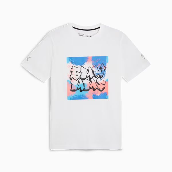 BMW MMS NEON ENERGY GRAPHIC TEE Whi front view