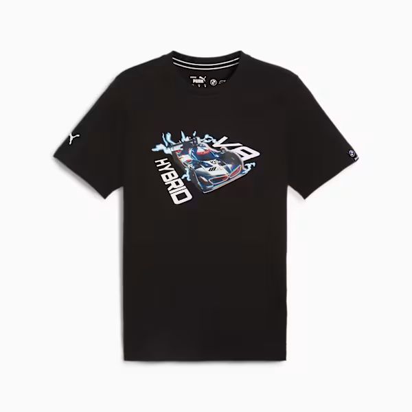 BMW MMS CAR GRAPHIC TEE Black front view