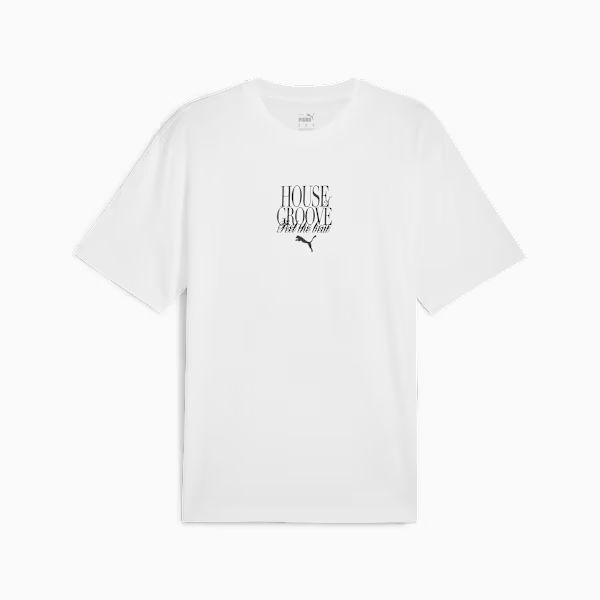 GRAPHICS HOUSE OF GROOVE Relaxed Tee PUM front view
