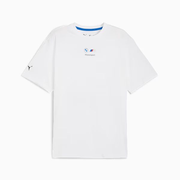 BMW MMS Car Graphic Tee 2 White front view