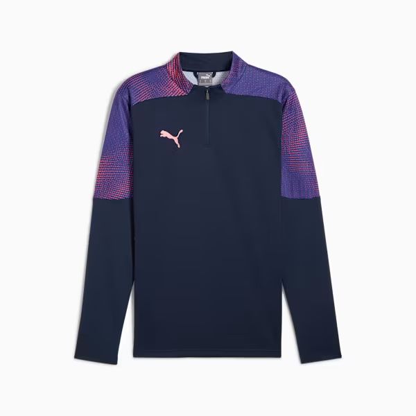 individualFINAL 1/4-Zip Top Club Navy-Da front view