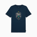 Neymar JR BNA Logo Tee Marine Blue-Sand front view