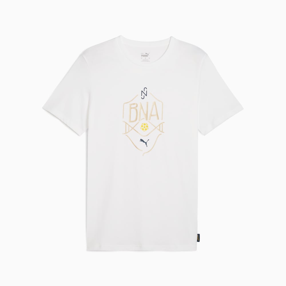 Neymar Jr BNA Logo Tee Men - White Sand front view