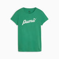 ESS+ Script Tee Archive Green front view