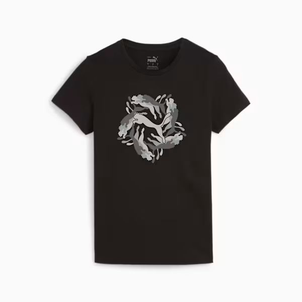 ESS+ Graphic Tee Black front view