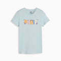 ESS+ Graphic Tee Turquoise Surf front view