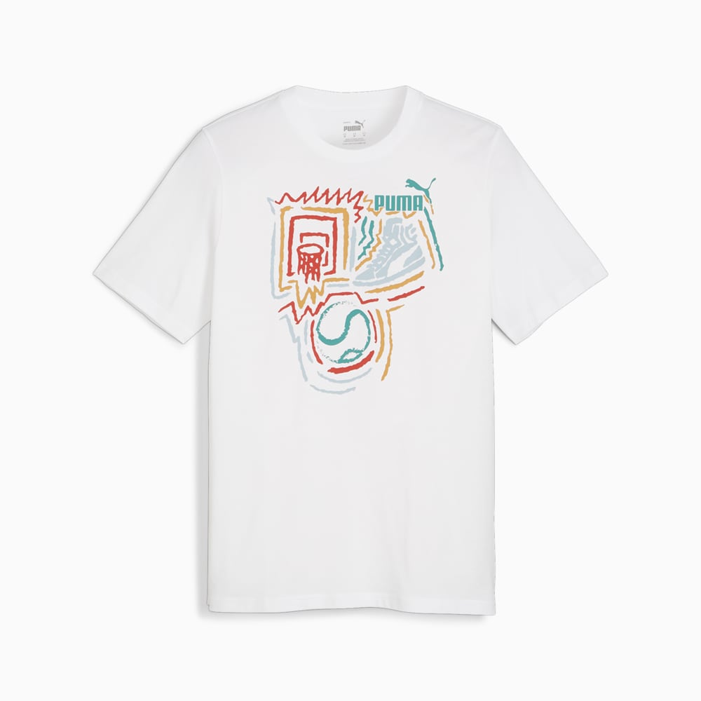 GRAPHICS Year of Sports Tee Men - PUMA White front view