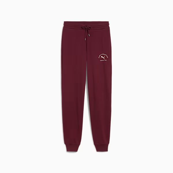PUMA CLASS Comfort Sweatpants TR cl Ruby front view