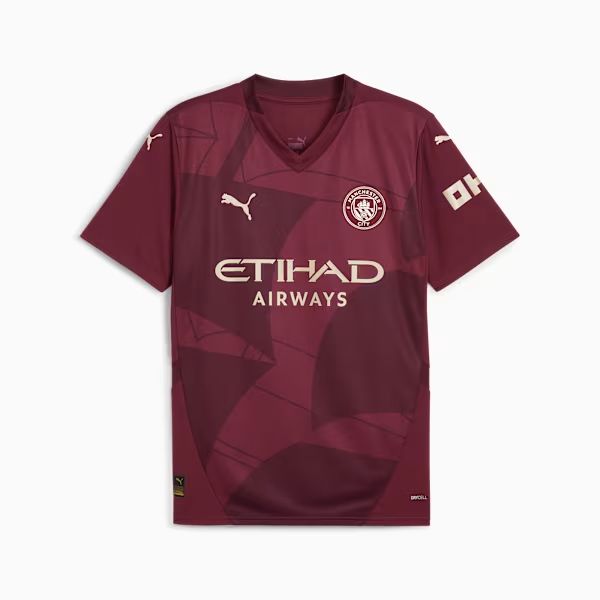 MCFC Third Jersey Replica Dark Jasper front view
