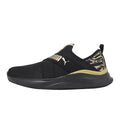 Puma Softride Harmony Slip Feline Black Gold Women Casual Shoe Sneaker