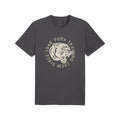 PUMA Illustrated Graphic Crew Neck Short Sleeve T-Shirt Mens Grey Casual Tops
