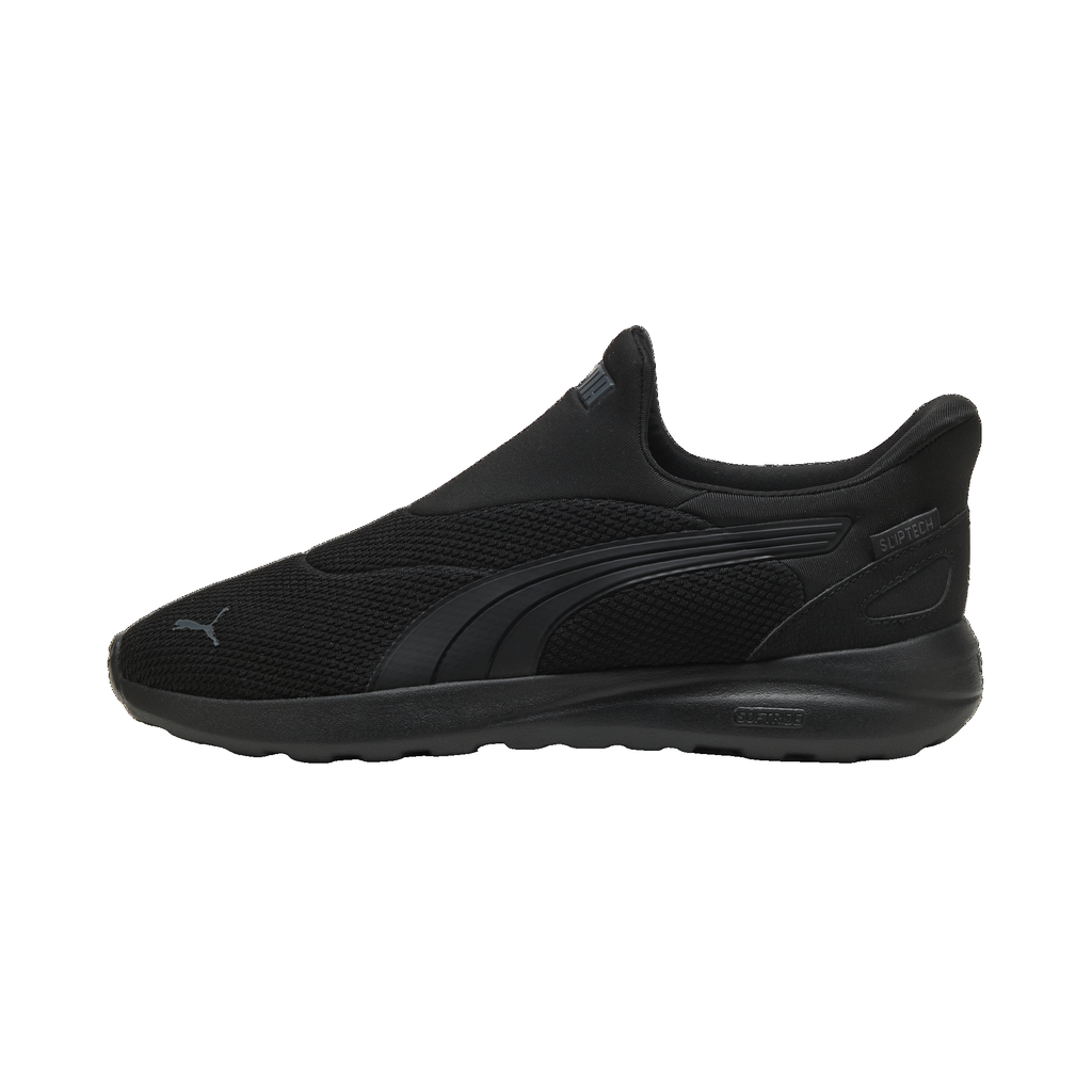 PUMA SOFTRIDE Cosmic SLIPTECH Sneakers-PUMA Black-PUMA Black-Strong Gray