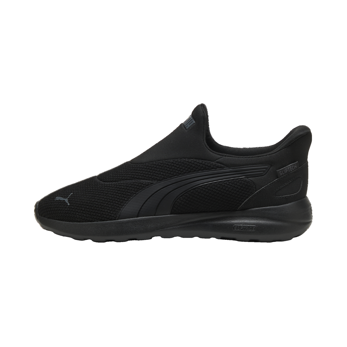 PUMA SOFTRIDE Cosmic SLIPTECH Sneakers-PUMA Black-PUMA Black-Strong Gray
